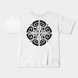 Tattoo round-round tatoo-mandala Kids T-Shirt